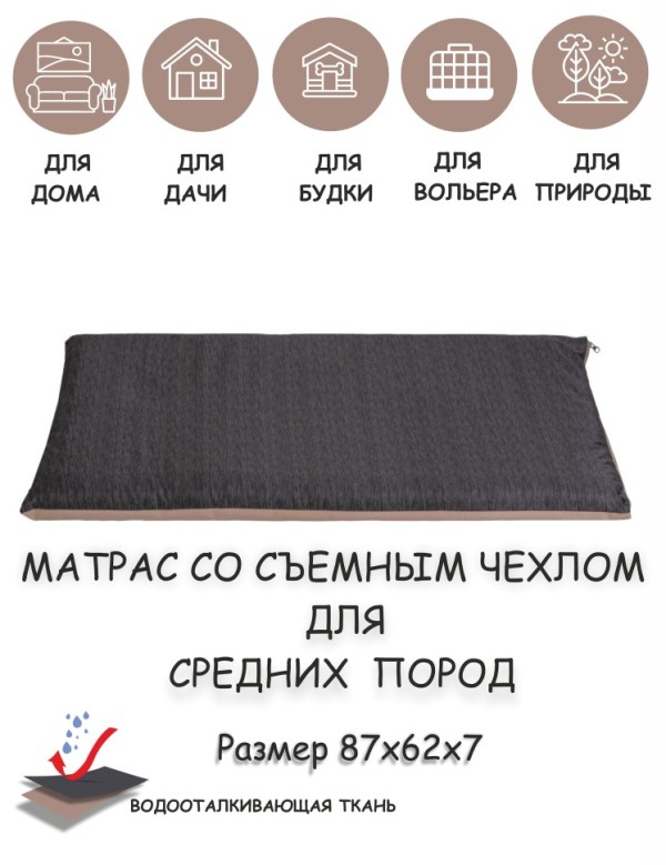 Матрас "Природа" 2 (хаки)