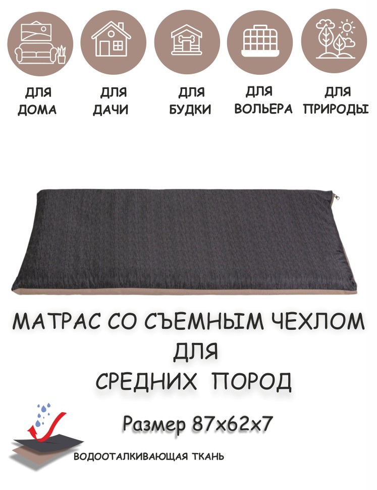 Матрас "Природа" 2 (хаки)