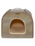 Дом-трансформер "Аристократ" для собак и кошек (бежевый)