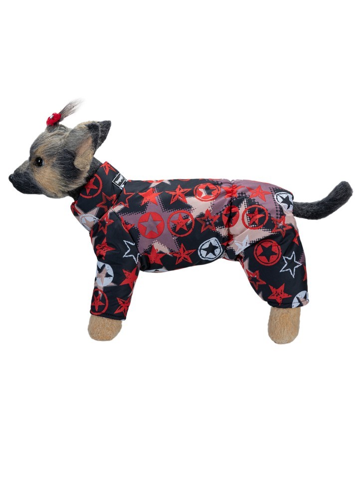 Комбинезон воротник-стойка "Звезда" (красный) девочка Комбинезон воротник-стойка "Звезда" (красный) девочка