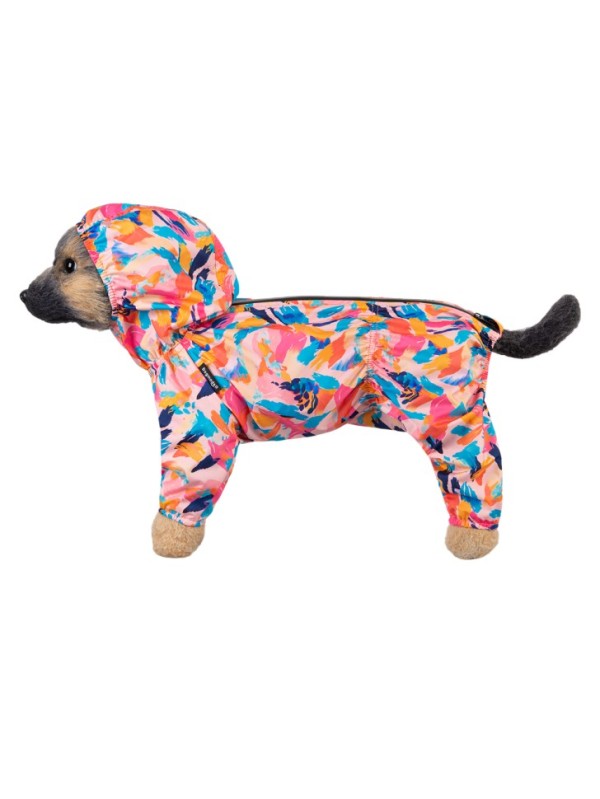 Дождевик "Акварель" (коралловый) девочка