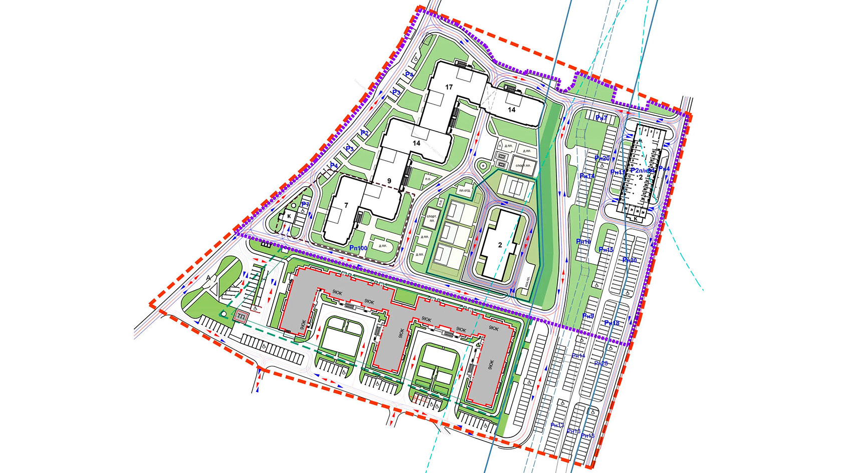  Планировка участка 